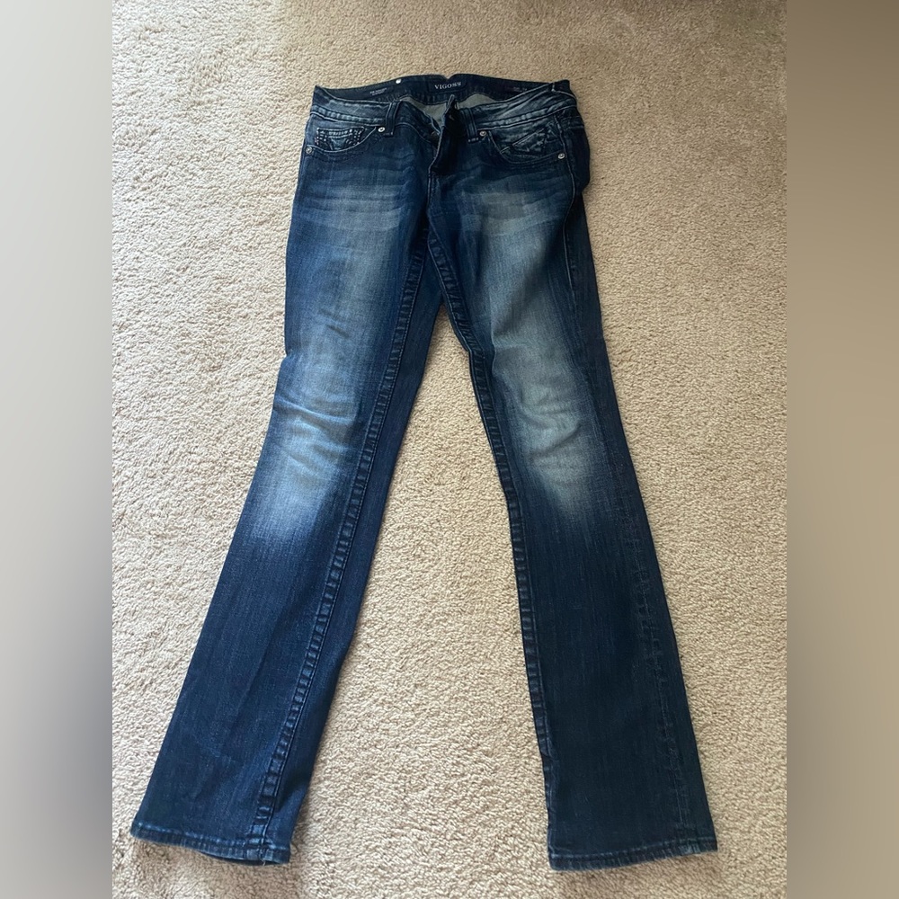 Vigoss jeans size 1/2, 33 length